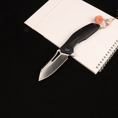 Masalong kni251 Hunting D2 Steel Folding Survival Tactical Camping EDC Knife