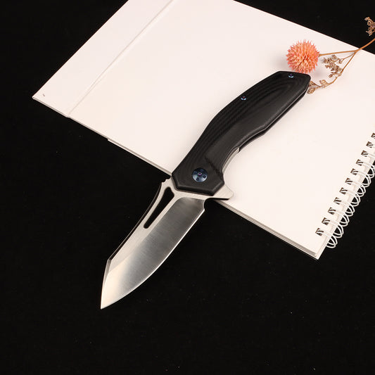 Masalong kni251 Hunting D2 Steel Folding Survival Tactical Camping EDC Knife