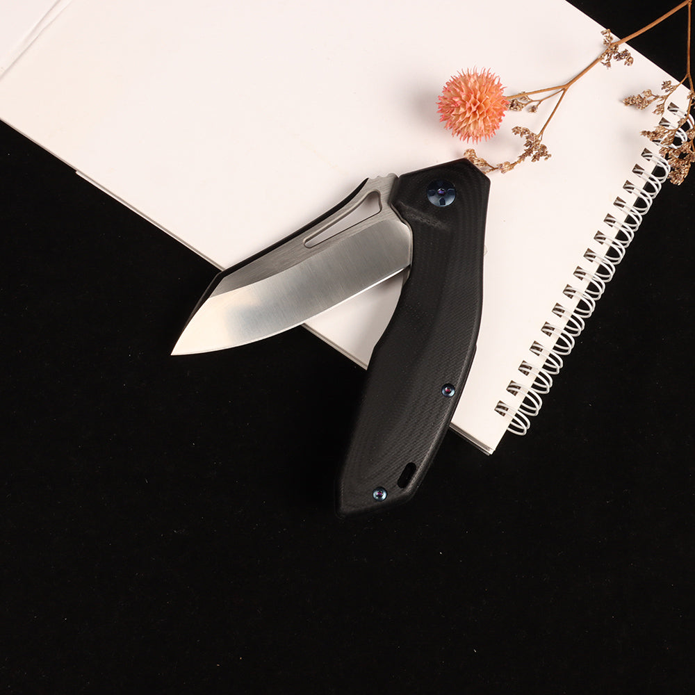 Masalong kni251 Hunting D2 Steel Folding Survival Tactical Camping EDC Knife