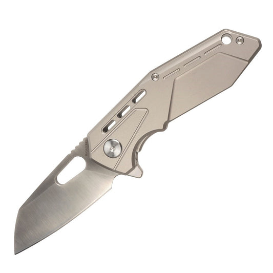 Masalong kni255 Folding Knife, M390 Blade and TC4 Titanium Alloy handle Outdoor Folding Knife ,EDC Pocket Travel Camping Knife