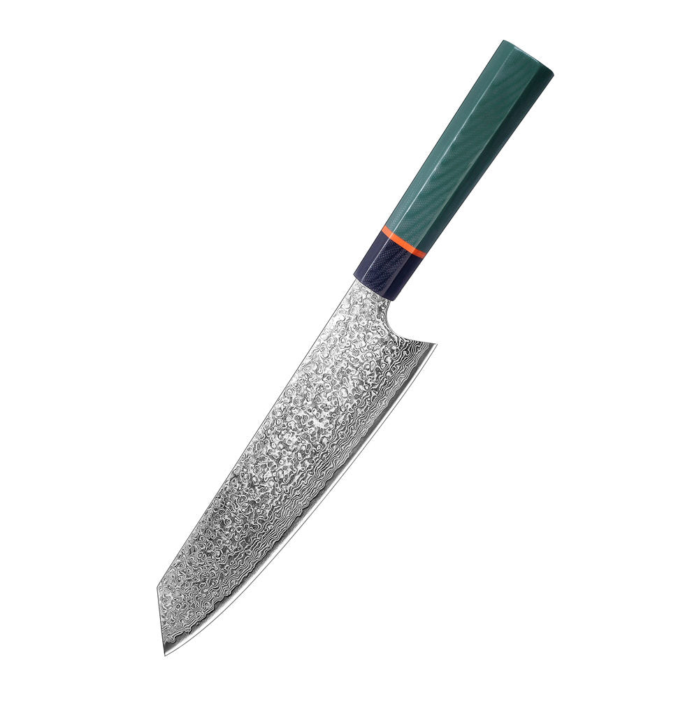 MASALONG Kitchen6 Japanese Chef Sharp Knife 67 Layers Damascus Steel，Suitable For Cutting Meat, Vegetables And Other Food longth 33cm (13 inch)