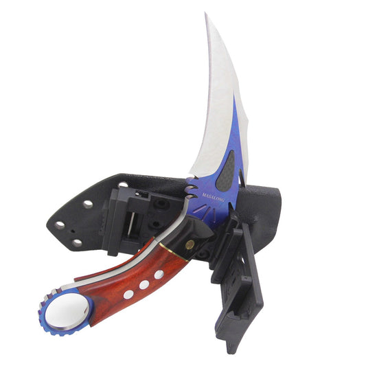 MASALONG Kni114 Dragon Dracarys Series Fixed Blade Karambits Knives Camp Hunting Survival EDC Tools