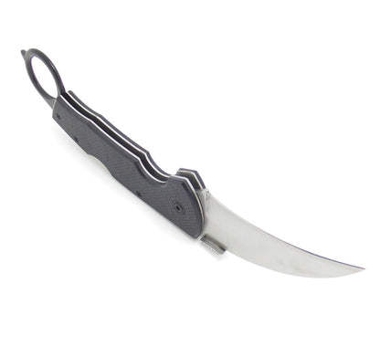 MASALONG Claw Kni105 G10 Handle Metal Blade Tactical Hunting Survival Folding Knife