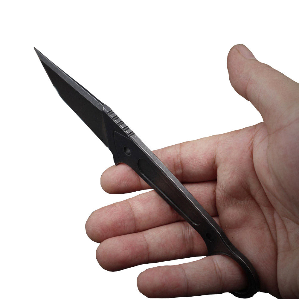 MASALONG Kni184 Fixed Blade Straight Knife Rescue Tools Outdoor Camping Pocket Knives