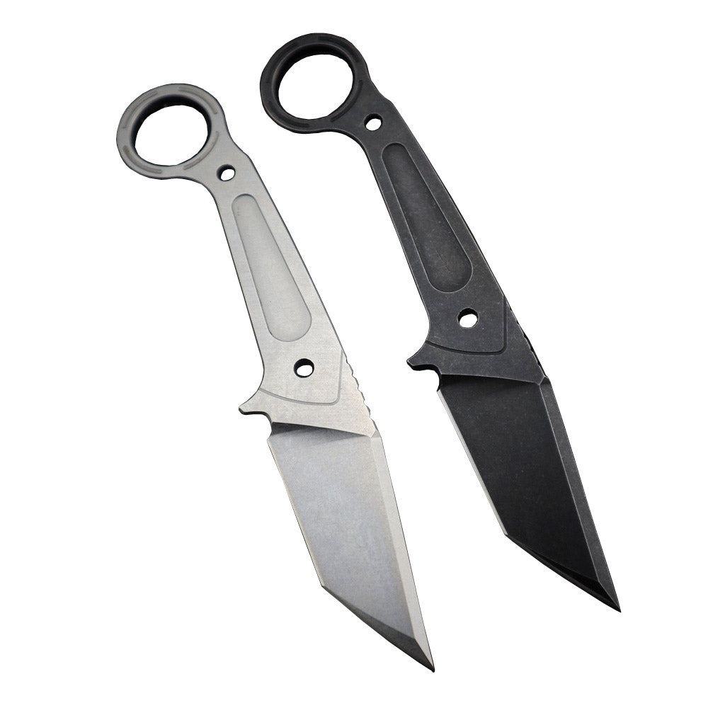 MASALONG Kni184 Fixed Blade Straight Knife Rescue Tools Outdoor Camping Pocket Knives
