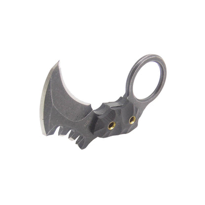 MASALONG Kni88 Outdoor Survival Claw Mini Small Tactical Knife Bear Fixed Blade Knife with Sheath