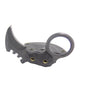 MASALONG Kni88 Outdoor Survival Claw Mini Small Tactical Knife Bear Fixed Blade Knife with Sheath