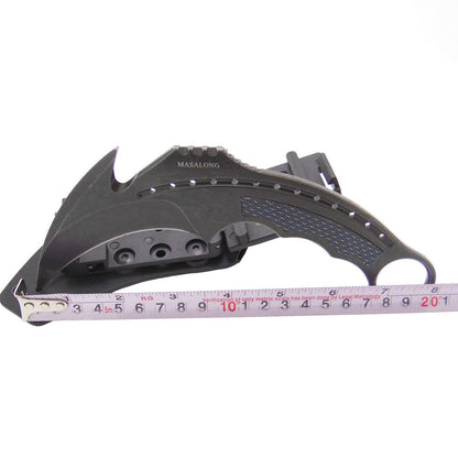 MASALONG Kni115 Faca Multiuso Karambit Facas Ferramentas de Sobrevivência Acampamento Caminhada Ao Ar Livre Combate Real Luta com Bainha K