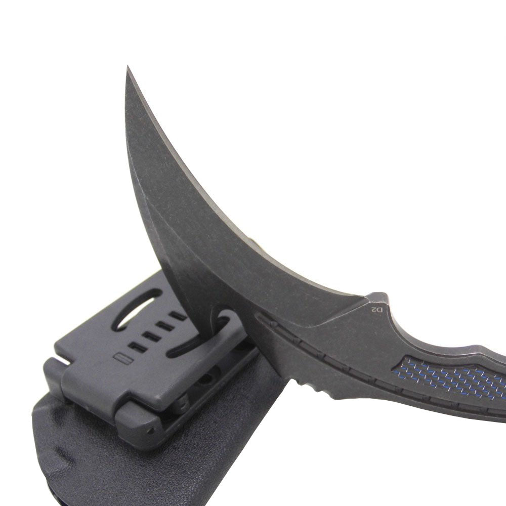 MASALONG Kni115 Faca Multiuso Karambit Facas Ferramentas de Sobrevivência Acampamento Caminhada Ao Ar Livre Combate Real Luta com Bainha K