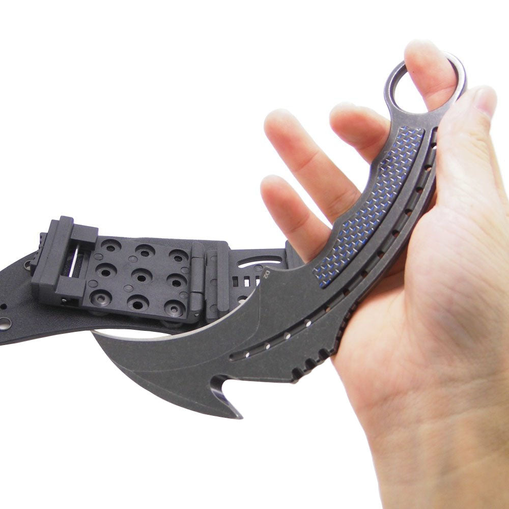 MASALONG Kni115 Faca Multiuso Karambit Facas Ferramentas de Sobrevivência Acampamento Caminhada Ao Ar Livre Combate Real Luta com Bainha K