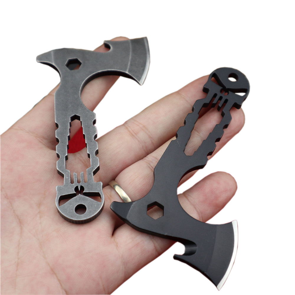 MASALONG Kni173 EDC Multi-functional High Hardness Blade Mini Tool-Skeleton Axe