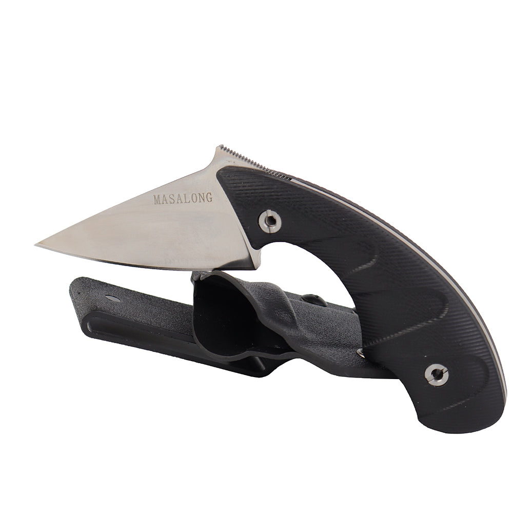MASALONG D2 steel super hard tactical knife kni200