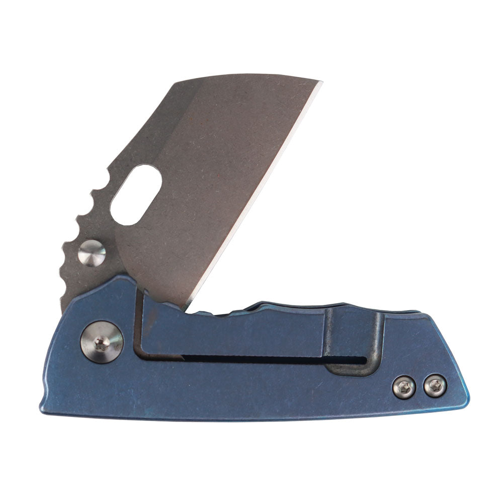 MASALONG kni215 Ultra Mini Folding Pocket Knife D2 Blade, TC4 Titanium Handle High-quality folding knife