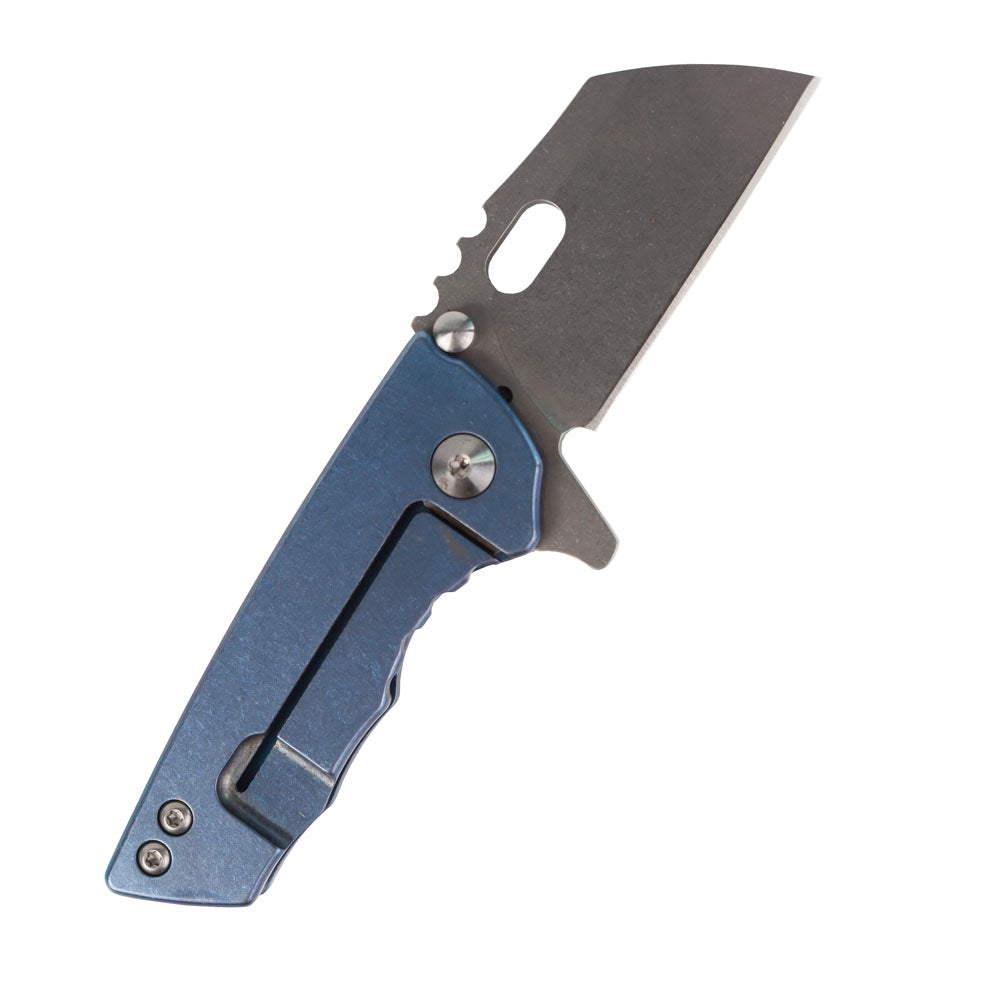 MASALONG kni215 Ultra Mini Folding Pocket Knife D2 Blade, TC4 Titanium Handle High-quality folding knife