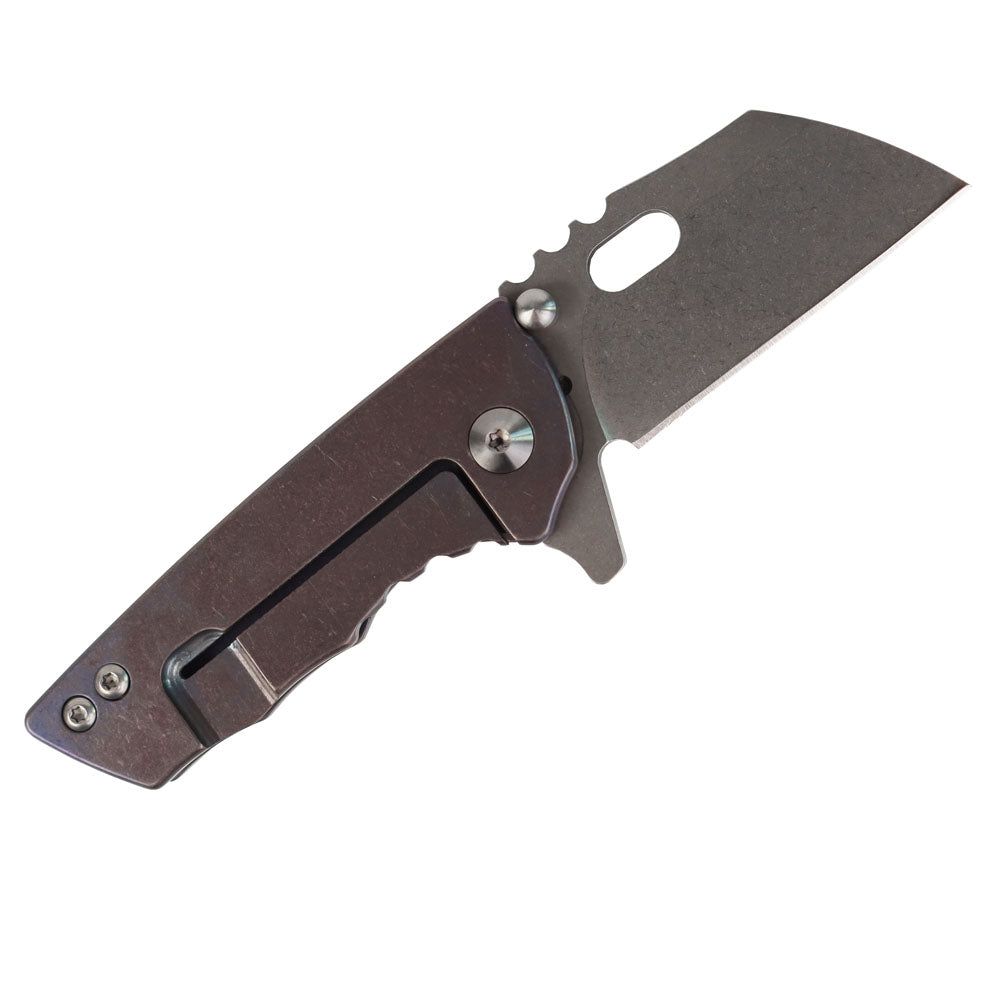 MASALONG kni215 Ultra Mini Folding Pocket Knife D2 Blade, TC4 Titanium Handle High-quality folding knife
