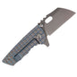 MASALONG kni215 Ultra Mini Folding Pocket Knife D2 Blade, TC4 Titanium Handle High-quality folding knife