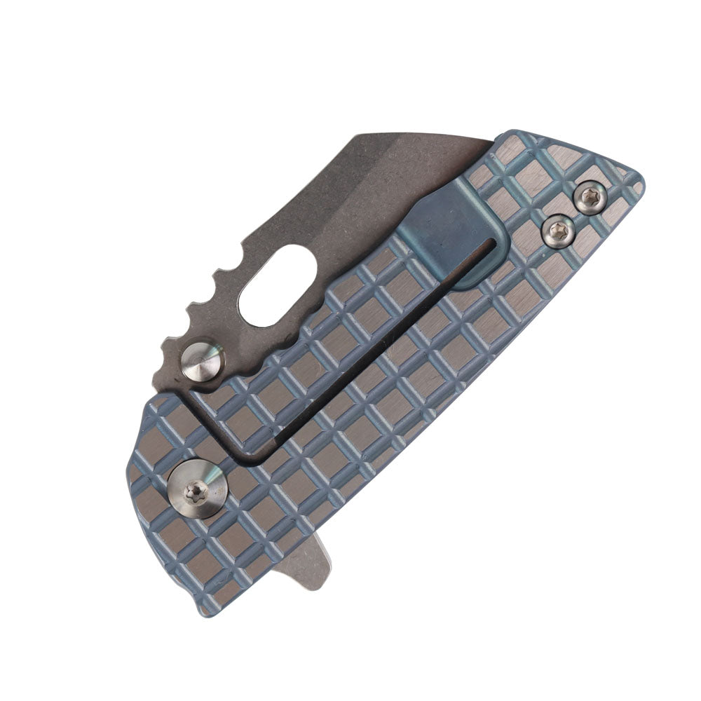 MASALONG kni215 Ultra Mini Folding Pocket Knife D2 Blade, TC4 Titanium Handle High-quality folding knife