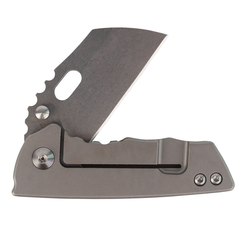 MASALONG kni215 Ultra Mini Folding Pocket Knife D2 Blade, TC4 Titanium Handle High-quality folding knife