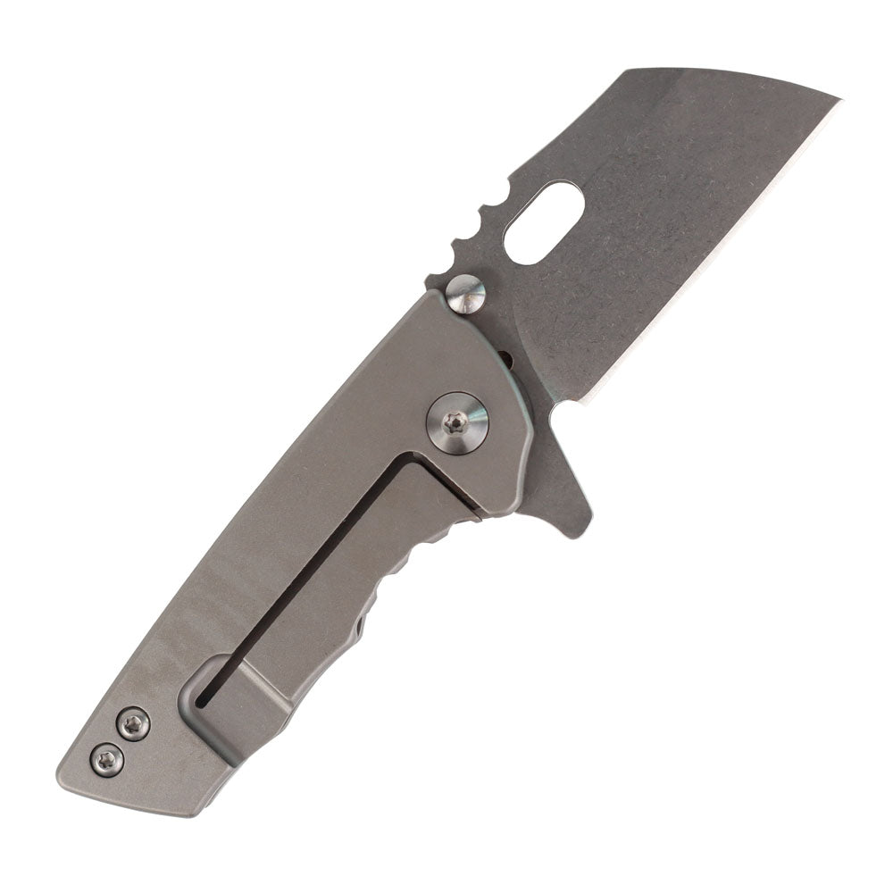 MASALONG kni215 Ultra Mini Folding Pocket Knife D2 Blade, TC4 Titanium Handle High-quality folding knife