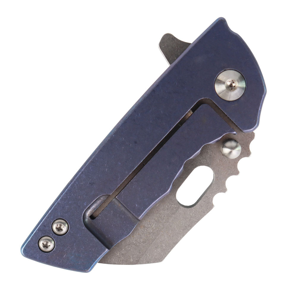 MASALONG kni215 Ultra Mini Folding Pocket Knife D2 Blade, TC4 Titanium Handle High-quality folding knife