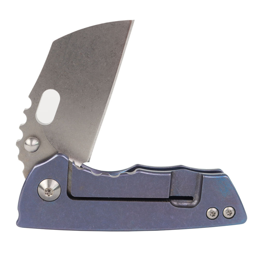 MASALONG kni215 Ultra Mini Folding Pocket Knife D2 Blade, TC4 Titanium Handle High-quality folding knife
