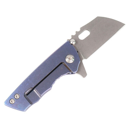 MASALONG kni215 Ultra Mini Folding Pocket Knife D2 Blade, TC4 Titanium Handle High-quality folding knife