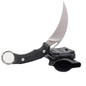 Masalong white fixed tactical combat karambit knife 
