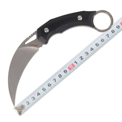 MASALONG kni219 Tactical Combat Karambit Survival Hunting Fixed Blade w/ SHEATH