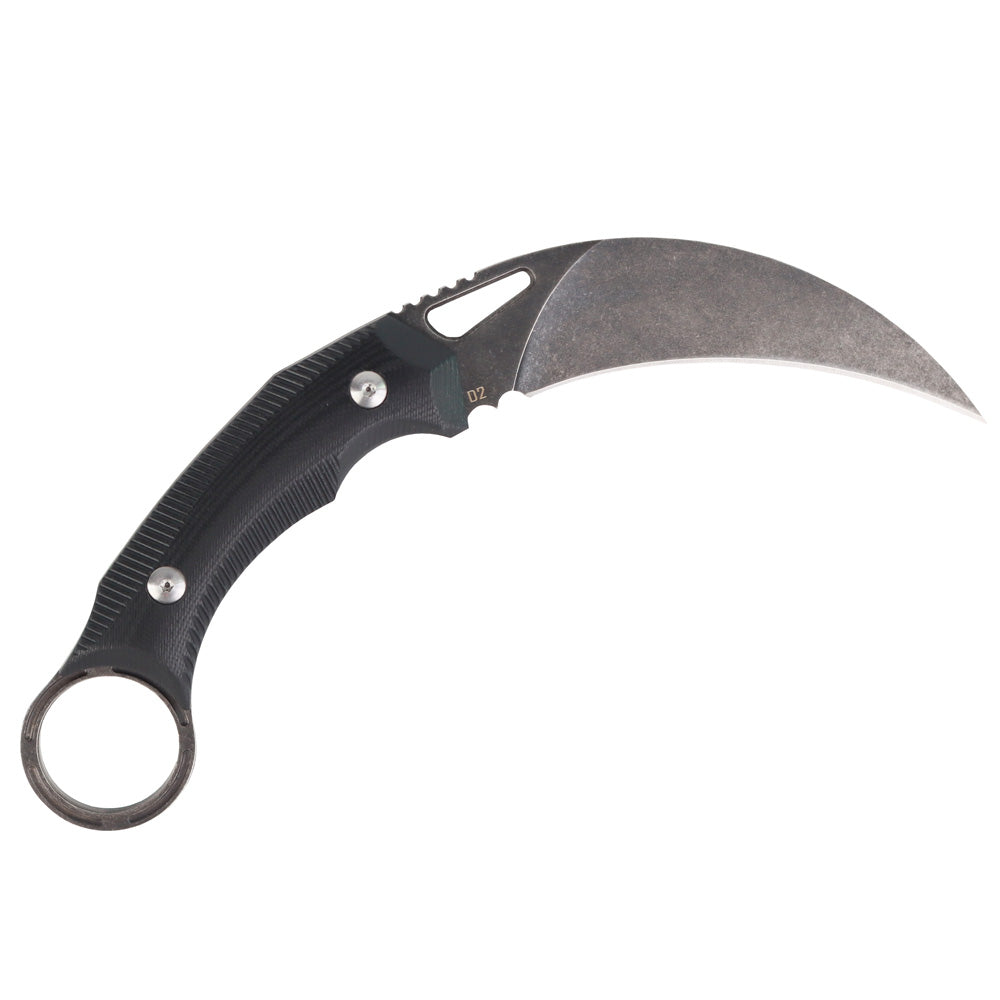 MASALONG kni219 Tactical Combat Karambit Survival Hunting Fixed Blade w/ SHEATH