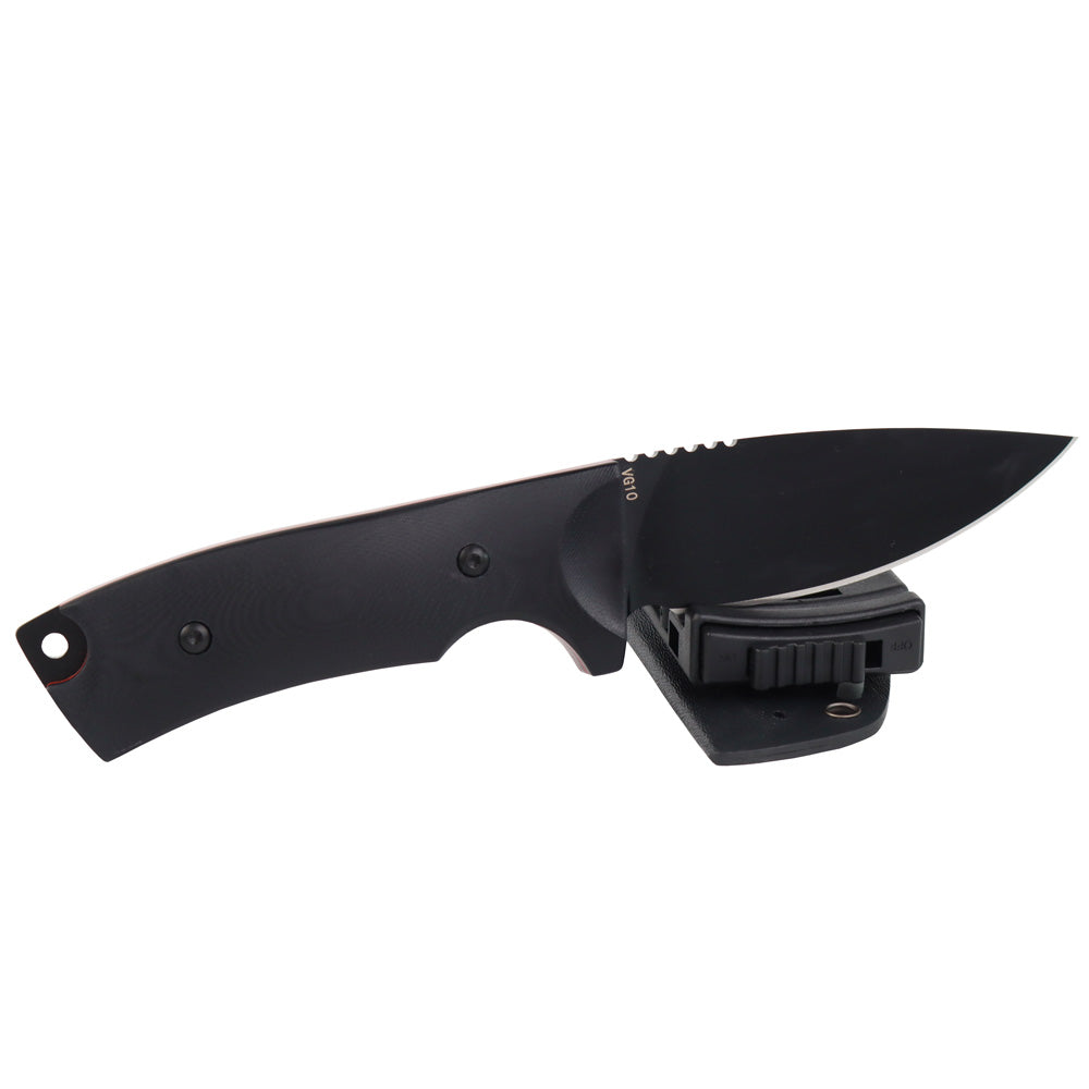 MASALONG Kni220 Survival Straight faca lâmina vg10 faca tática lâmina fixa com bainha para acampamento caça exército