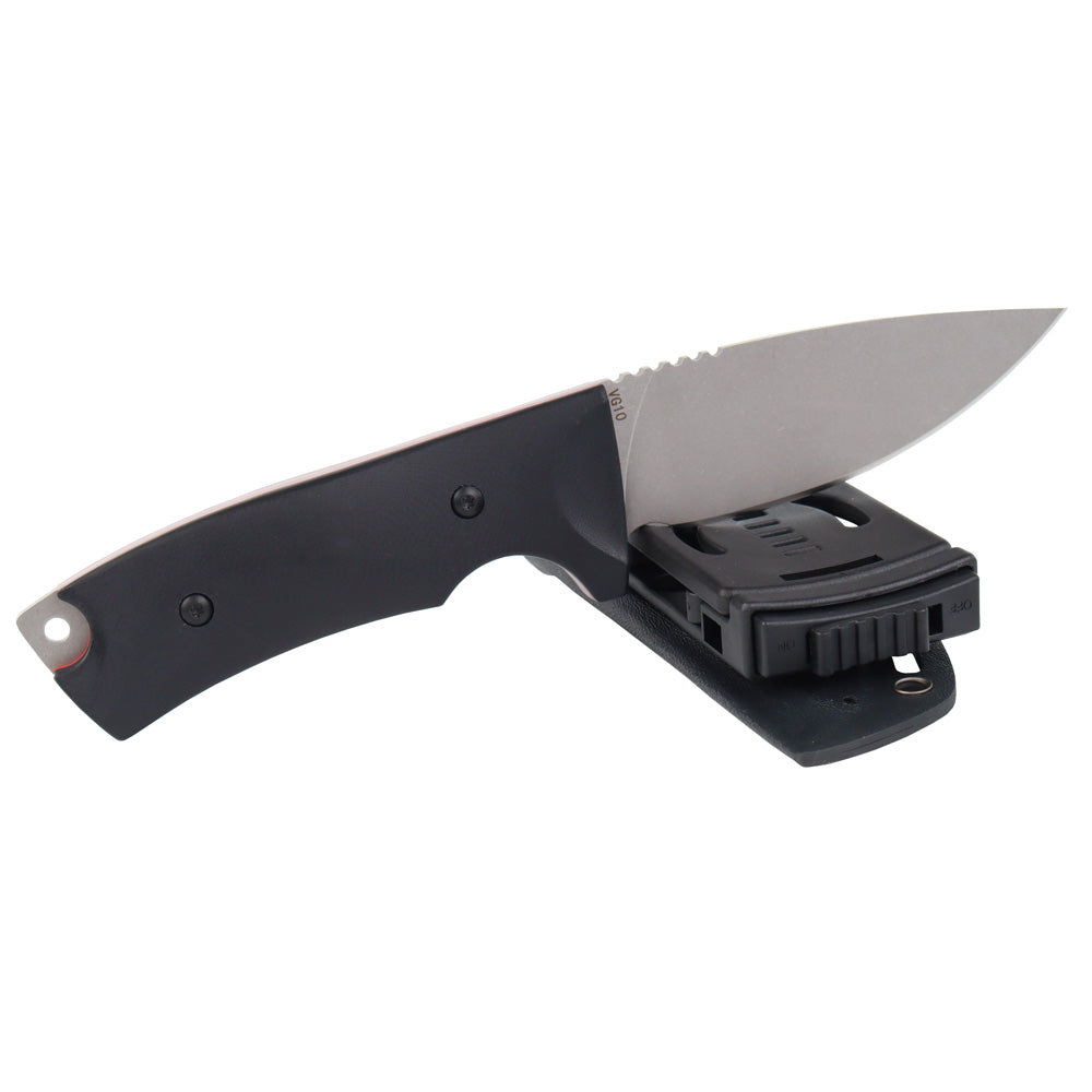 MASALONG Kni220 Survival Straight faca lâmina vg10 faca tática lâmina fixa com bainha para acampamento caça exército
