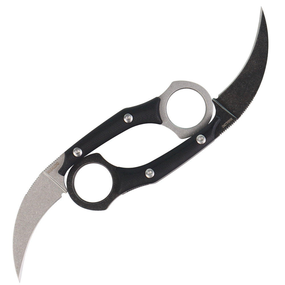 MASALONG kni224 Small mini karambit Fixed claw curve Tactical knife