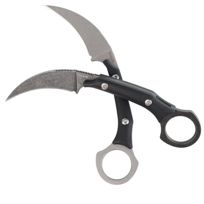 MASALONG kni224 Small mini karambit Fixed claw curve Tactical knife