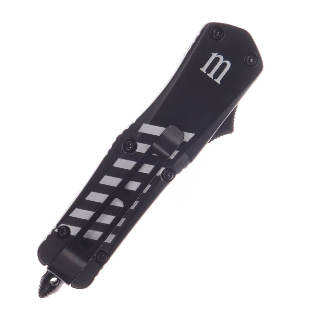 Cuchillo de supervivencia Masalong Kni228, herramienta de bolsillo para campamento, para exteriores, camping, senderismo, con resorte