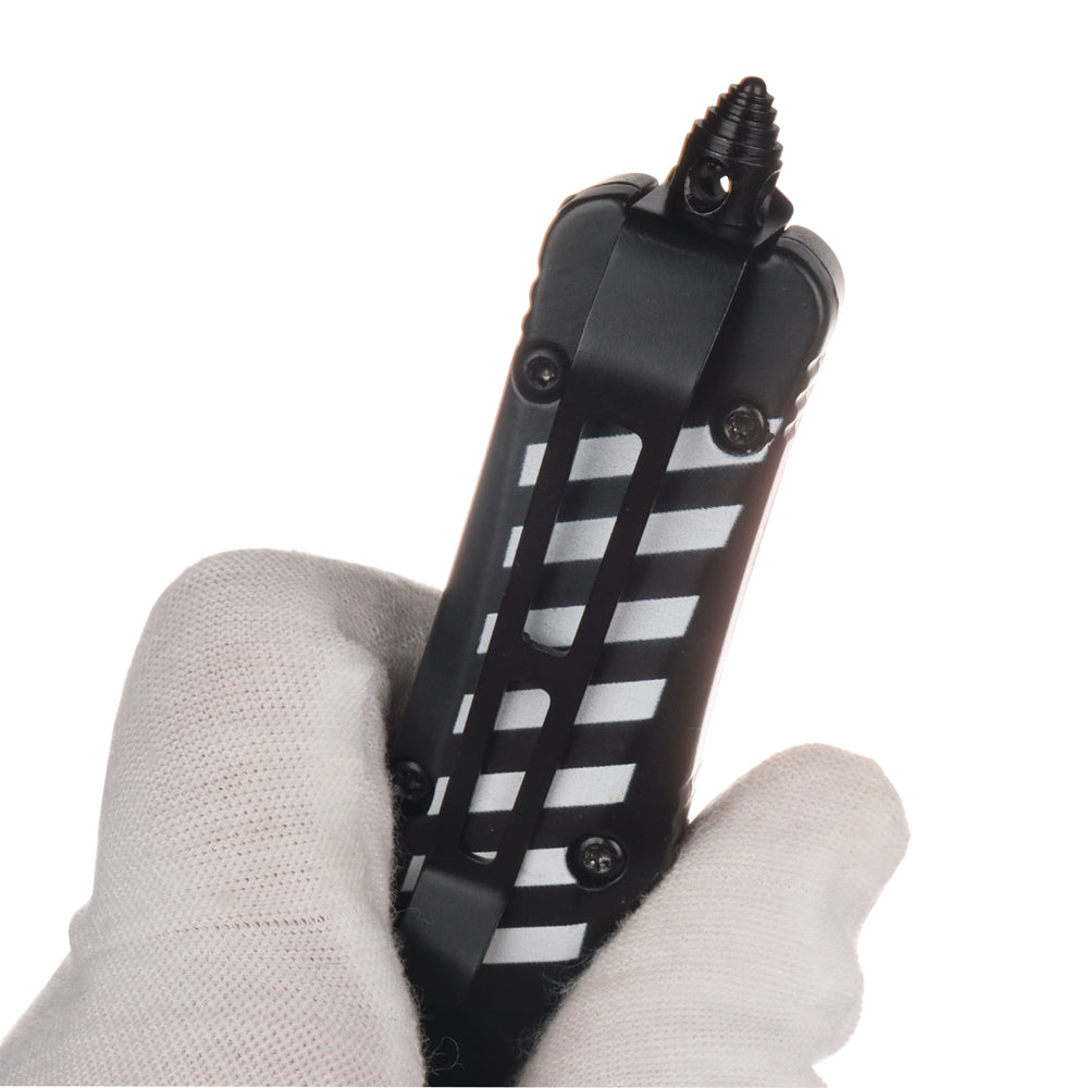 Cuchillo de supervivencia Masalong Kni228, herramienta de bolsillo para campamento, para exteriores, camping, senderismo, con resorte