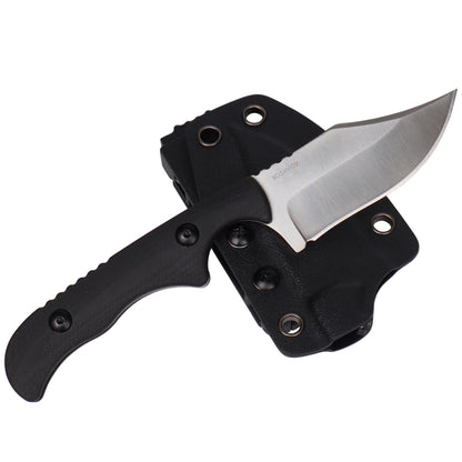 MASALONG kni232 EDC 9Cr14MOV Hard Stainless Steel Camping Fixed Blade Knife