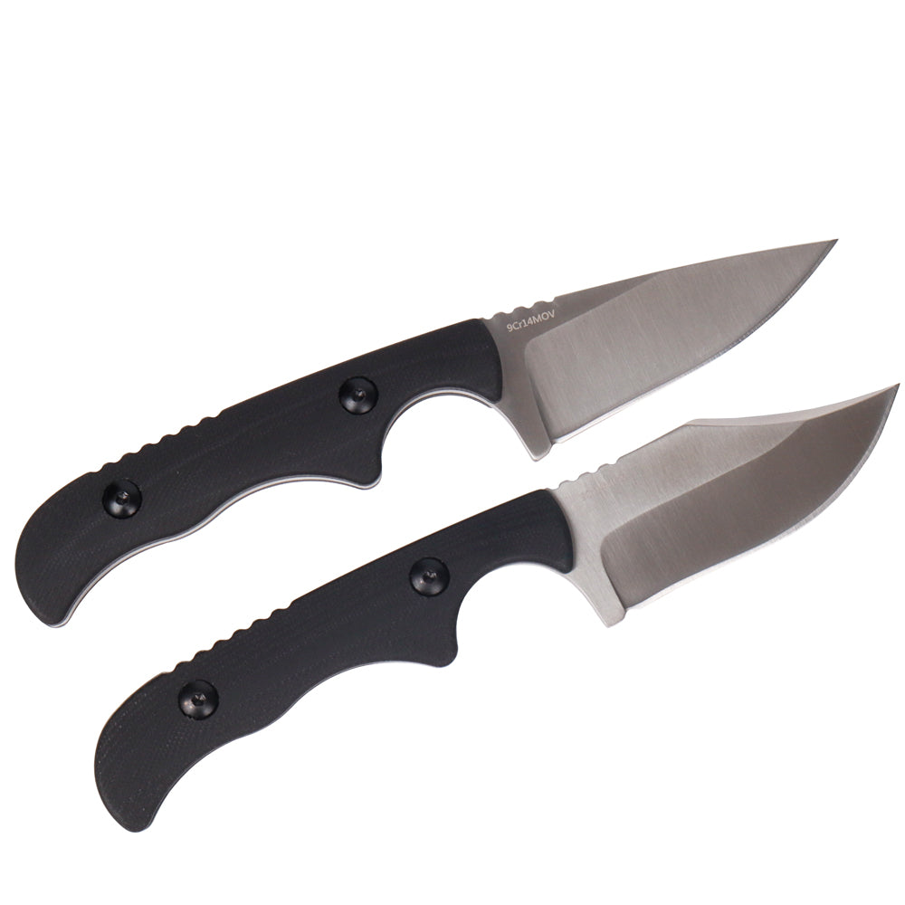 MASALONG kni232 EDC 9Cr14MOV Hard Stainless Steel Camping Fixed Blade Knife