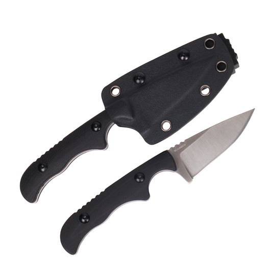 Cuchillo de camping de hoja fija de acero inoxidable duro MASALONG kni232 EDC 9Cr14MOV