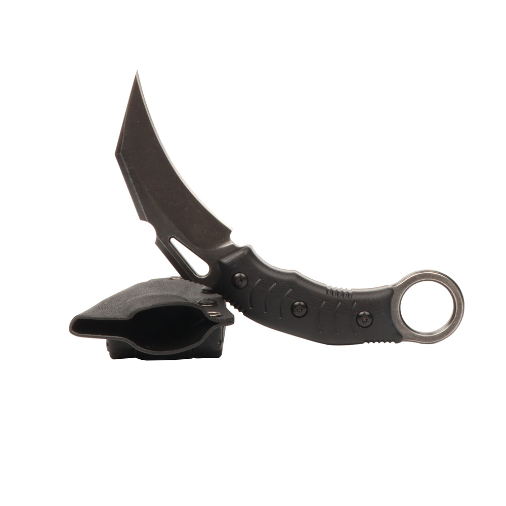 Masalong kni252 Claw knife,fixed blade tactic for survival outdoors with super hard rust prevention