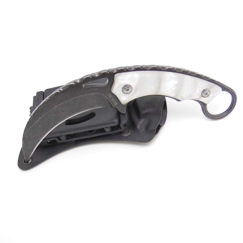 MASALONG M130 Toucan Outdoor Tactical Karambit Faca de garra marcial