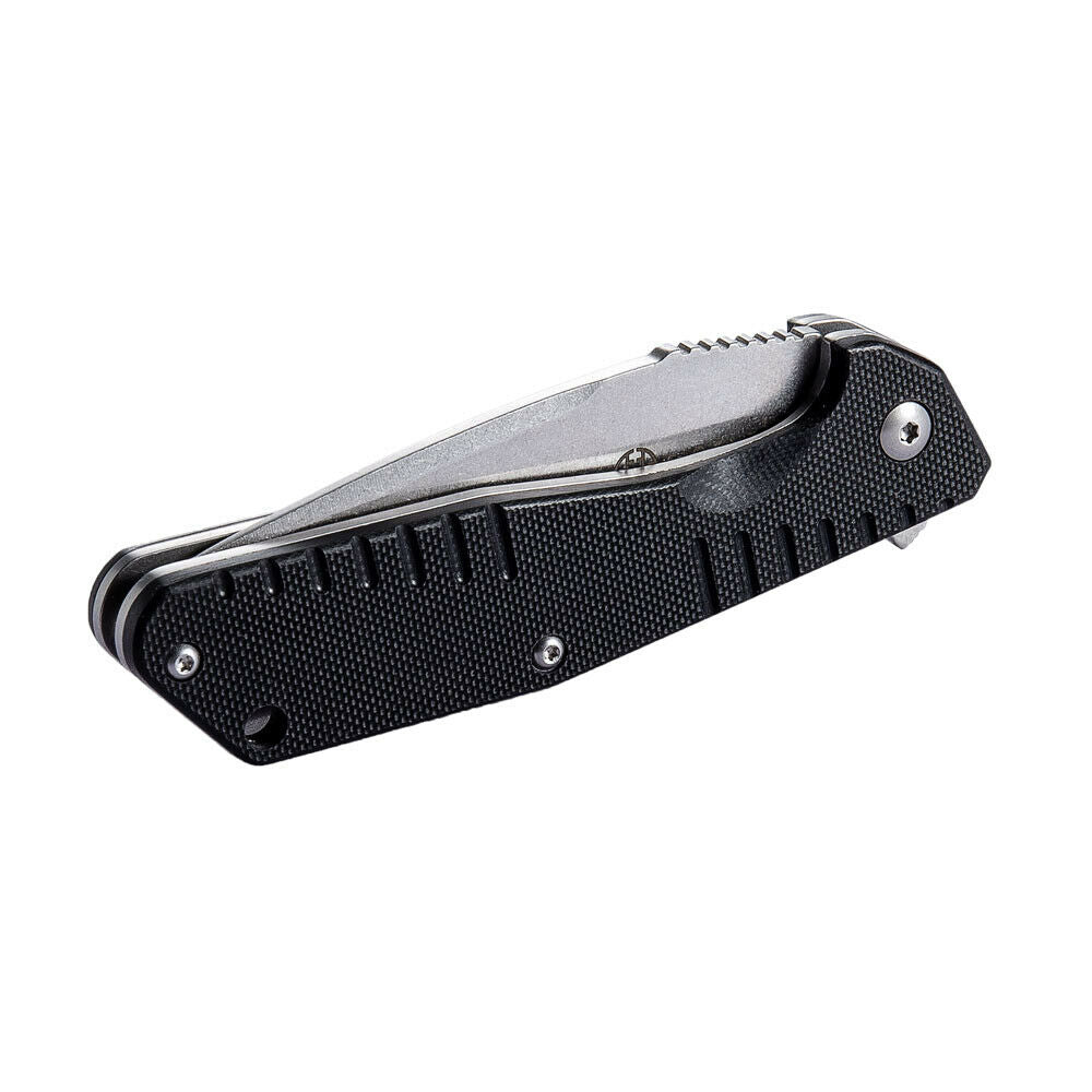 Cuchillo táctico plegable para exteriores MASALONG Kni140, para supervivencia, para acampar, con hoja G10 y mango 