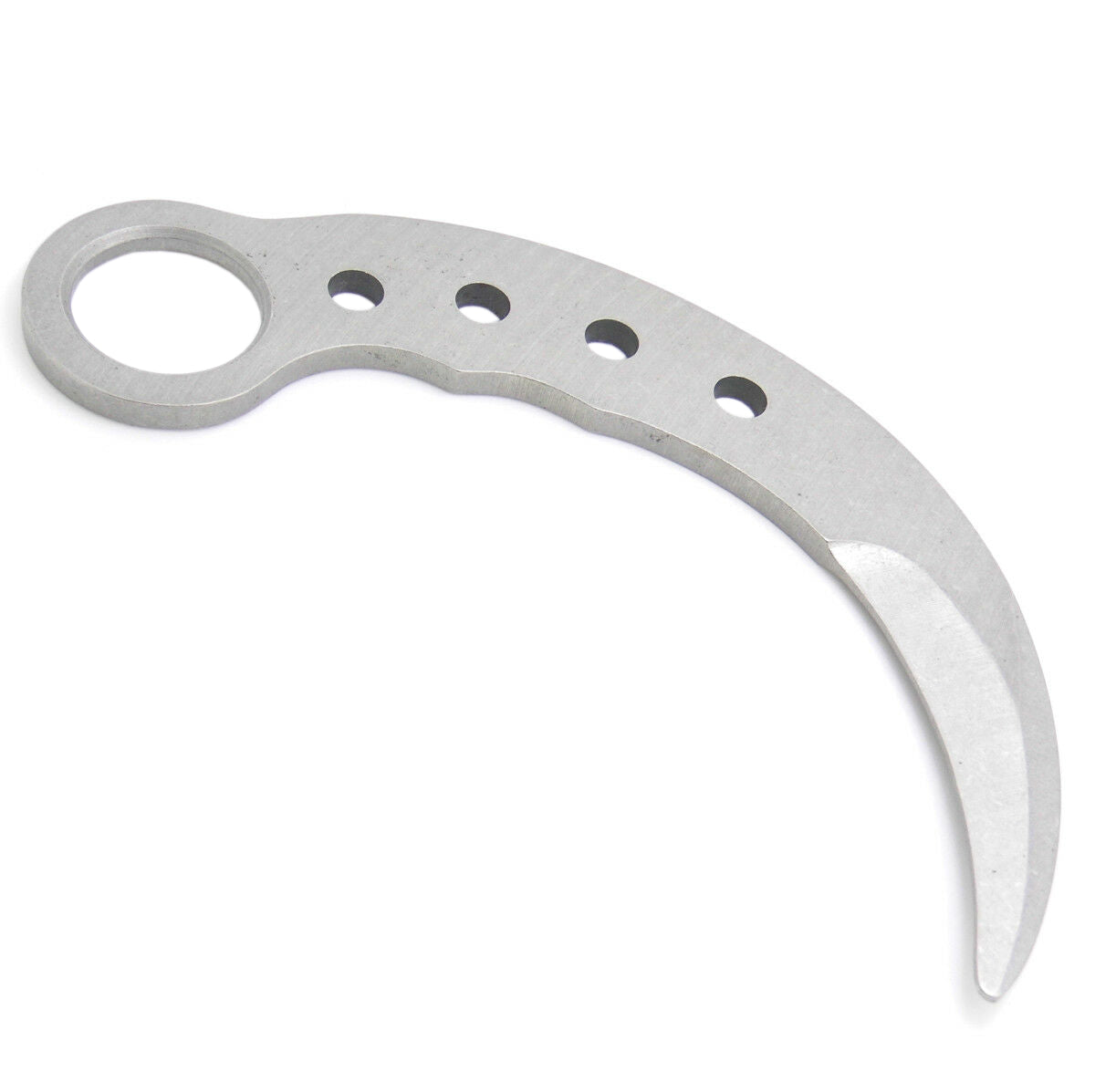 MASALONG Knione Camp Hunting Survival Tools Training Navaja de bolsillo portátil Cuchillo Karambit de hoja desafilada