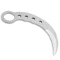 MASALONG Knione Camp Hunting Survival Tools Training Navaja de bolsillo portátil Cuchillo Karambit de hoja desafilada